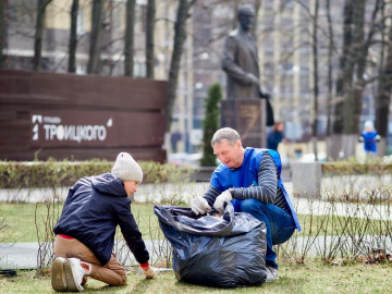 «Большой субботник» в городском квартале «Троицкий»