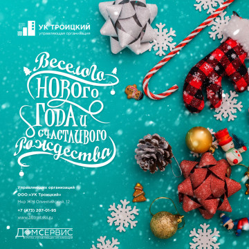 С Новым годом и Рождеством!